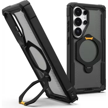 UAG Urban Armor Gear Plasma XTE 360 dėklas su atverčiama kojykle ir magnetiniu moduliu, Samsung Galaxy S26 Ultra, juodas (214525114040)