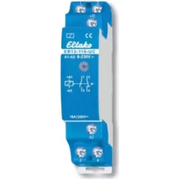 ELTAKO ER12-110-UC (22110002) elektroninė relė 1S/1 NC, 1TE, 8-230V, 2000W