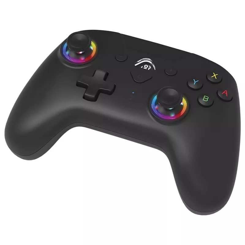 Subsonic Wireless LED Controller Black, belaidis valdiklis su RGB apšvietimu, skirtas Nintendo Switch