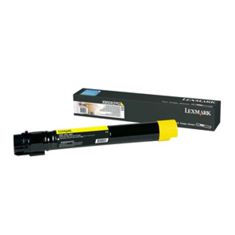 Originali Lexmark X950X2YG geltona tonerio kasetė, 1 vnt.