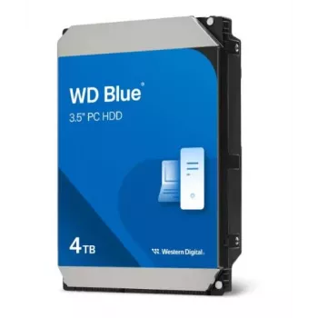 Vidinis 3,5 colio kietasis diskas Western Digital WD Blue 4 TB 5400 RPM 128 MB SATA III