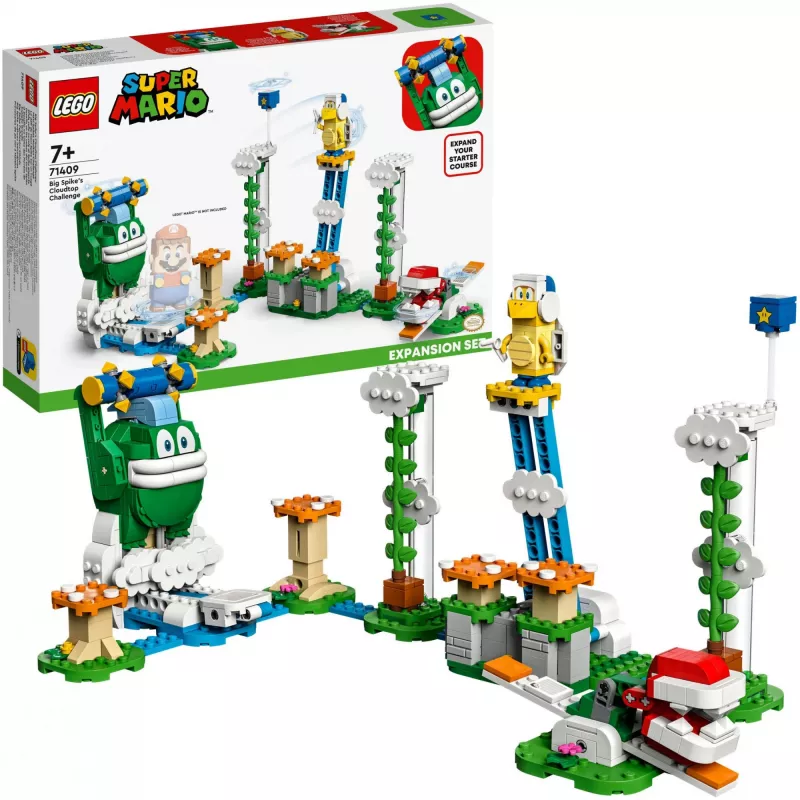 LEGO Super Mario 3 priešų figūrėlės 71409 – Bumerango brolis ir Piranijos augalas