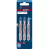 Bosch Expert T118 EHM pjūklelio geležtė karbidinė 3 vnt.