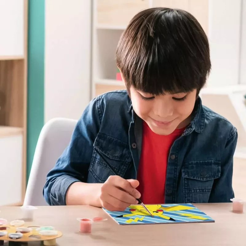 Ravensburger CreArt — Cheeky Pikachu (25557) piešimo pagal skaičius rinkinys