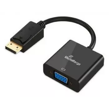 MediaRange HDMI į DVI-I vaizdo keitiklis 20 cm juodas 3840x2160@60Hz