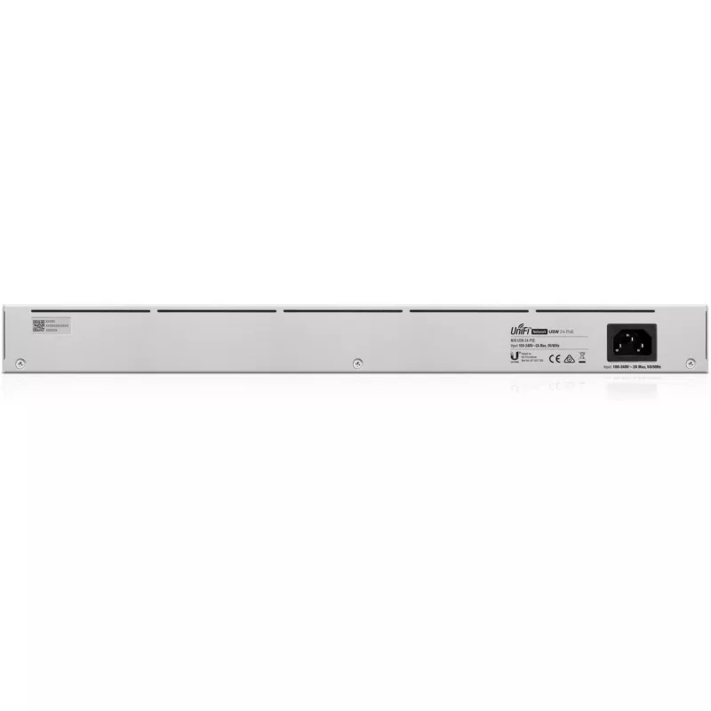 Ubiquiti Networks UniFi USW-24 valdomas L2 Gigabit Ethernet jungiklis (10/100/1000) be PoE, montuojamas į stelažą