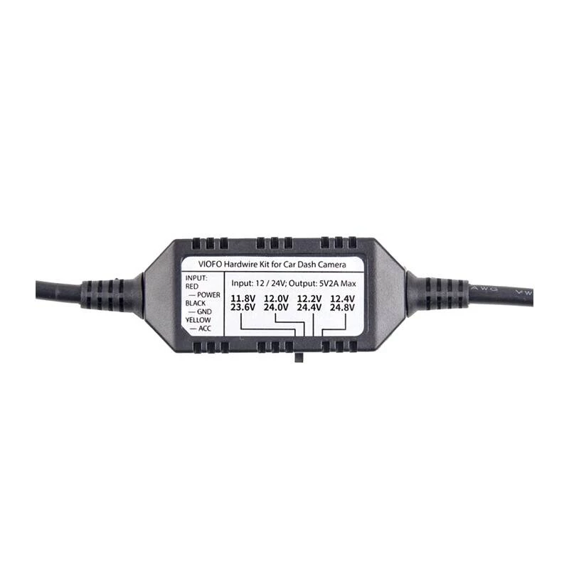 Maitinimo laidas VIOFO HK3 miniUSB, 3 m, skirtas HK3-MINI-SET