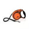 Atraukiamas diržas šunims Flexi Xtreme 5 m, dideliems šunims iki 65 kg, oranžinis