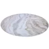 Arozzi Zona Round apsauginis kilimėlis grindims, White Marble