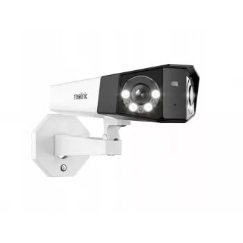 IP stebėjimo kamera Reolink DUO Series P750 lauko bulitinė 16 MP 7680×2160 CMOS 1/2,7 colio 2,8 mm 180°×55° PoE IP67 įmontuotas šviesos diodas, mikrofonas, garsiakalbis