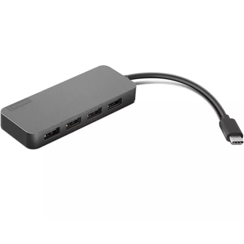 Lenovo GX90X21431 USB-C stotelė / prievadų išplėtimas USB 3.2 Gen 2 (3.1 Gen 2) Type-C juoda