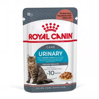 Šlapias kačių ėdalas Royal Canin Urinary Care suaugusiems paukštiena 85 g paketėlis (12 vnt.)