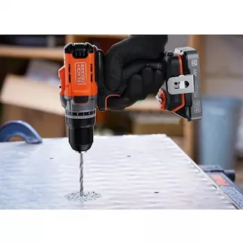 Belaidis gręžtuvas Black & Decker BCD382XN 18V – kompaktiškas 18 V gręžtuvas (be akumuliatoriaus)