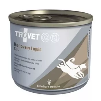 TROVET Recovery Liquid CCL 190 g – šlapias veterinarinis maitinimas šunims ir katėms, vištiena