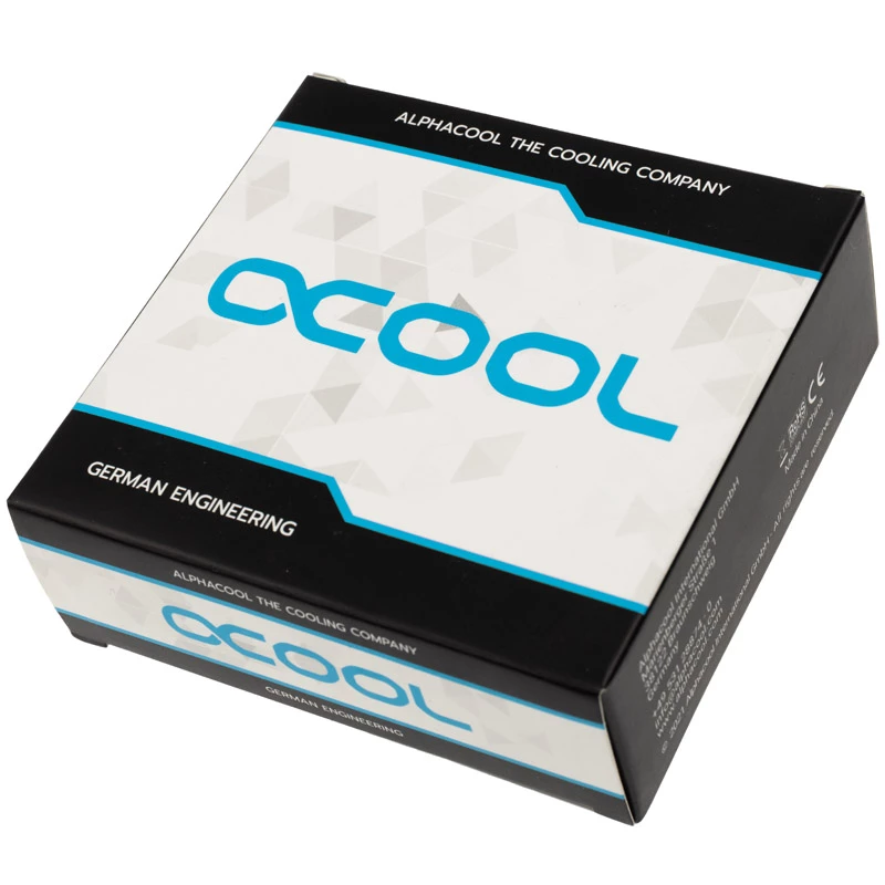 Alphacool 17624 jungtis balta žalvarinė 27 mm aukštis 20 mm skersmuo