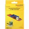 Delock Converter M.2 Key B+M vyriškas > 2 x USB3.0 Pin Header - USB adapteris - M.2 kortelė - USB3.0 (vidinis) x 2 (62843)