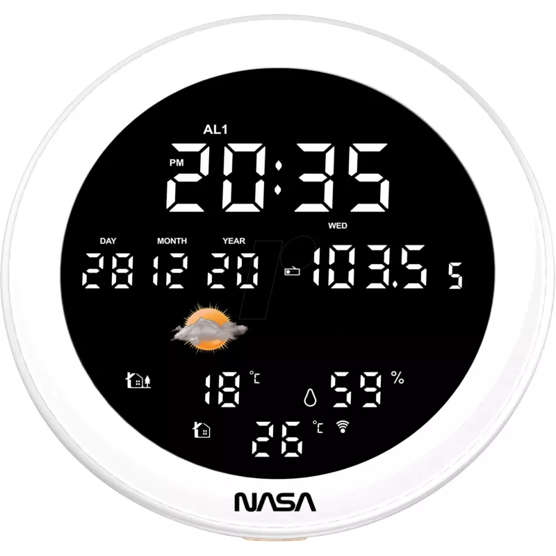 NASA WSP1700 medinė orų stotelė / garsiakalbis BT