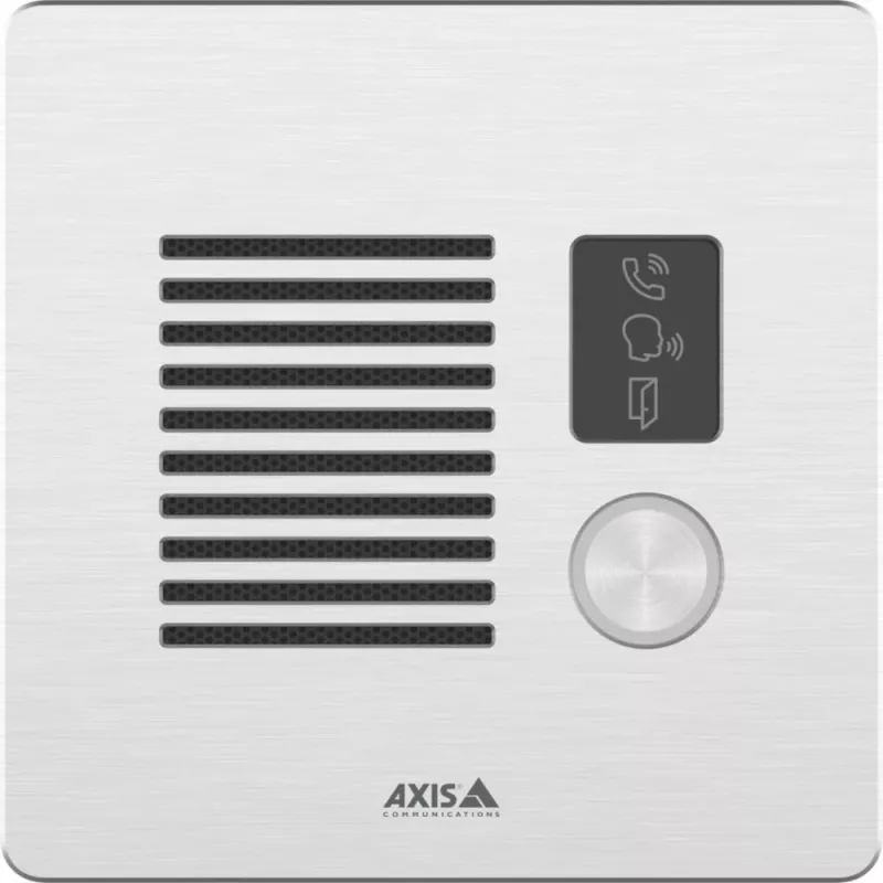 Axis I7010-VE laidinė tinklo domofono stotelė iš nerūdijančio plieno, IP66/IP69, 92 dB
