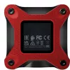 Išorinis SSD ADATA SD620 1 TB, nešiojamas USB 3.2 Gen 2 (Micro-USB B), skaitymas 520 MB/s, rašymas 460 MB/s, atsparus smūgiams, raudonas
