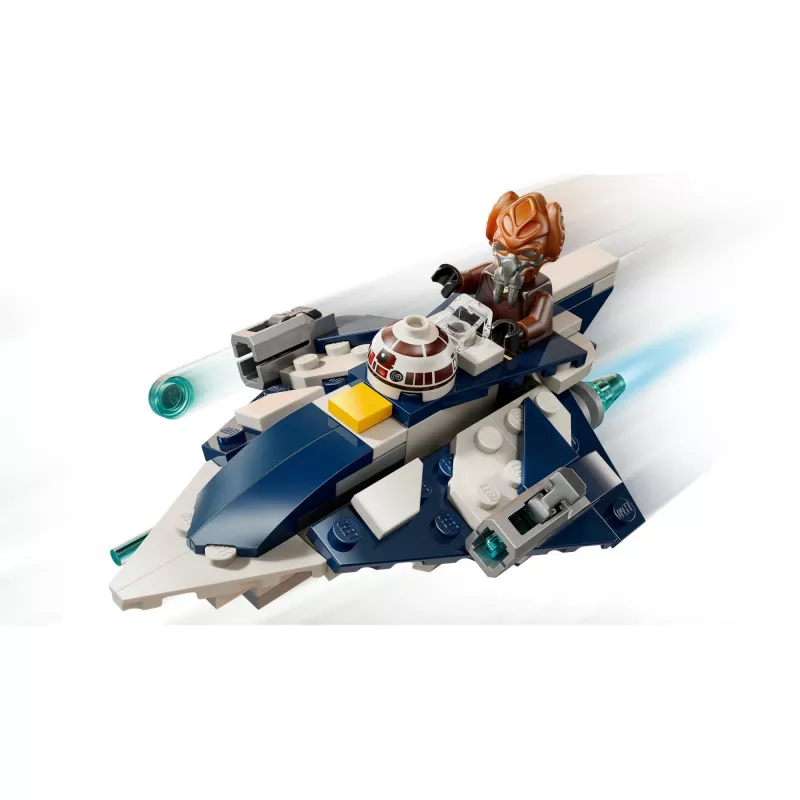 LEGO Microfighter Star Wars Plo Kono džedajaus žvaigždėlaivis 75400 — 89 dalių, 1 minifigūrėlė, nuo 6 m.