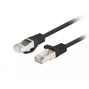 LANBERG RJ-45 Cat6 jungiamasis kabelis PCF6-20CC-0150-BK, F/UTP, CCA, 1,5 m, juodas