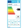 CATA Gartraukis GC DUAL A 45 XGWH, energijos efektyvumo klasė A, plotis 45 cm, 820 m³/h, jutiklinis valdymas, LED, baltas stiklas