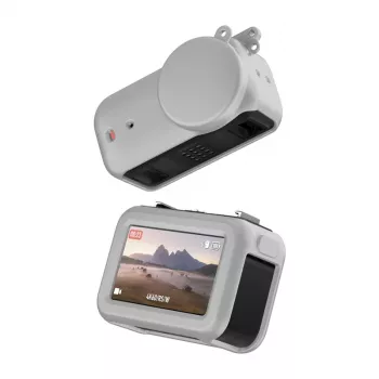 Silicininis apsauginis rinkinys Puluz, skirtas DJI Osmo Nano (Pilka)