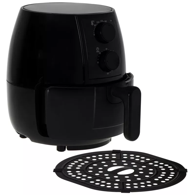 Karšto oro gruzdintuvė Adler AD 6312 — 2.5 L, 1600 W, juoda, 80–200 °C, 60 min laikmatis