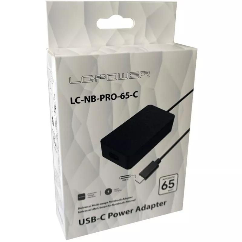 Maitinimo adapteris keitiklis LC-Power LC-NB-PRO-65-C