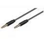 Microconnect IPOD013 garso ilginimo laidas 3 m 3,5 mm Juodas