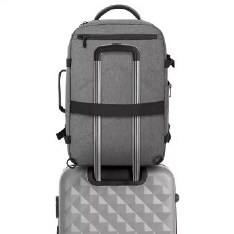 Kuprinė Manhattan Rome Notebook Travel 17.3 colio, dvi rankovės, 40L, šviesiai pilka