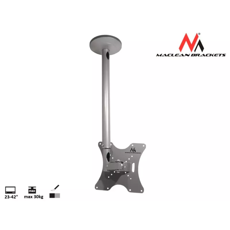 Maclean MC-504A S reguliuojamas lubinis laikiklis 23-42 coliams, 30 kg