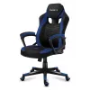 Huzaro FORCE 2.5 BLUE MESH žaidimų kėdė su tinkliniu sėdimu paviršiumi, juoda-mėlyna