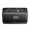 Nešiojamas akumuliatorius Baseus Super Energy 6000 mAh – užvedimo starteris, LiPo 6000 mAh, 300 A paleidimo srovė, 150 PSI, įmontuotas ekranas ir žibintuvėlis, USB-C + USB-A, juodas