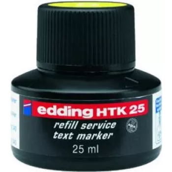 Pildymo kasetė Edding HTK 25 geltona 25 ml 1 vnt