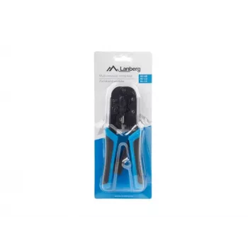 Crimping įrankis LANBERG NT-0201 RJ-45 jungtims, 180 mm, 315 g, juoda/mėlyna