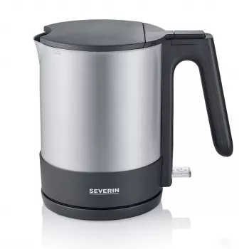 Severin WK 3409 Elektrinis virdulys 1,7 l Juodas - Nerūdijantis plienas 2200 W