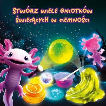 Rinkinys Slumi Science – Švytintis antistresinis kamuoliukas