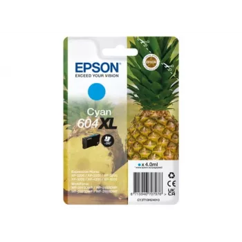 Originalus Epson 604XL rašalo kasetė, 1 vnt., didelės talpos (XL), cyan