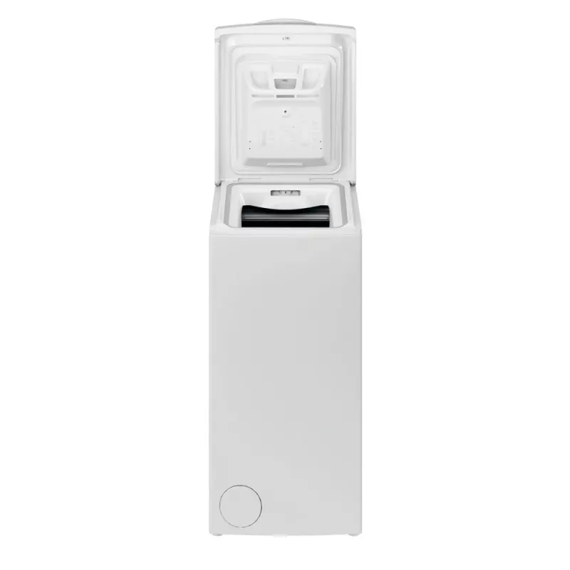 INDESIT BTW L60400 EE/N – Skalbimo mašina su viršutiniu pakrovimu, energijos klasė D, 6 kg, 1000 aps./min., gylis 60 cm