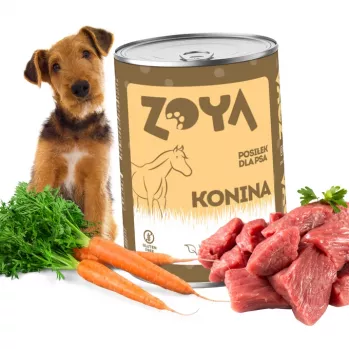 ZOYA Horse šlapias šunų ėdalas - 400g