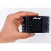 DIN bėgio relės modulis Shelly Pro 4PM 4 kanalų Wi‑Fi, 4 kanalai, AC 110–240V, galios ir energijos matavimas, montavimui ant DIN bėgio