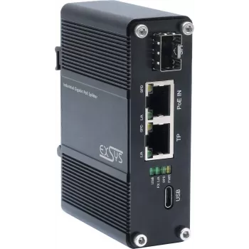 Exsys EX-60328 PoE skirstytuvas, 12V 1A išėjimas ne PoE įrenginiams