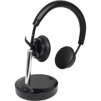 Belaidė ausinė Plusonic W320 Dual DECT Stereo – dviejų bazių DECT stereo ausinė