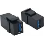 VALUE USB 3.0 Keystone modulis, juodas (25.99.8207)