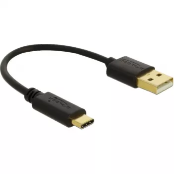 USB įkrovimo kabelis DeLOCK 80954 Type-A į USB Type-C 3 A 15 cm