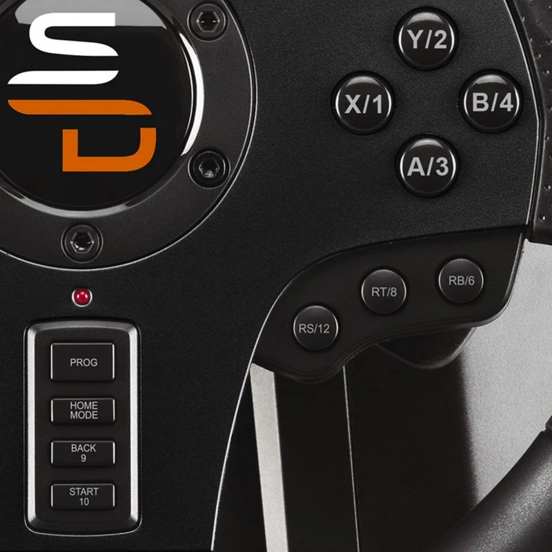 Subsonic SA5595-PC Gaming Vairas Juodas USB su Pedalais