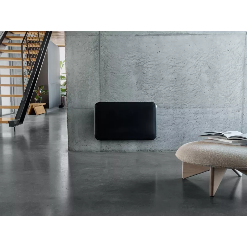 Mill Invisible Smart WiFi Panelinis Šildytuvas | PA700WIFI4B | 700 W | Tinka iki 9-12 m² patalpoms | Juodas | IPX4