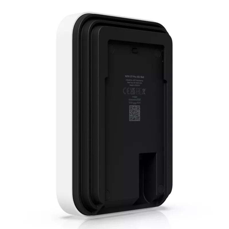Ubiquiti U7-PRO-XG-WALL sieninis WiFi 7 prieigos taškas su 6 GHz palaikymu ir 1/2.5/10 GbE