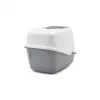 SAVIC Nestor White-Grey – Uždaras katės tualetas – 56x39x38.5 cm – 1 vnt.
